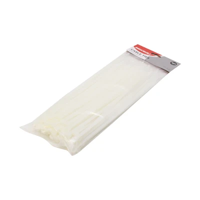 Gambar Maxbuilt Tali Pengikat Kabel 0.48x25 cm Set 100 pcs - Putih