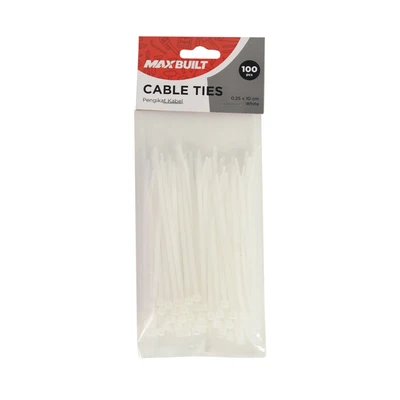 Gambar Maxbuilt Tali Pengikat Kabel 10 cm Set 100 pcs