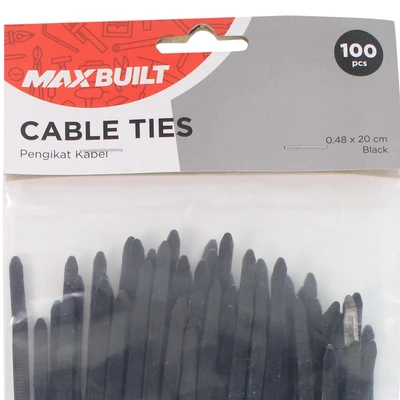 Gambar Maxbuilt Tali Pengikat Kabel 4.8x200 mm Set 100 pcs