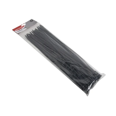 Gambar Maxbuilt Set 100 Pcs Tali Pengikat Kabel 0.48x35 Cm - Hitam