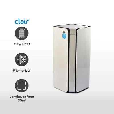 Gambar Clair Tower Plus Air Purifier 30 m2 CADR 293 m3/jam
