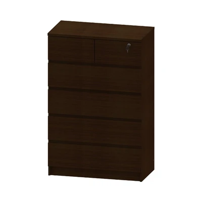 Gambar Informa Maxy Laci Pakaian 5 Tingkat - Cokelat Oak