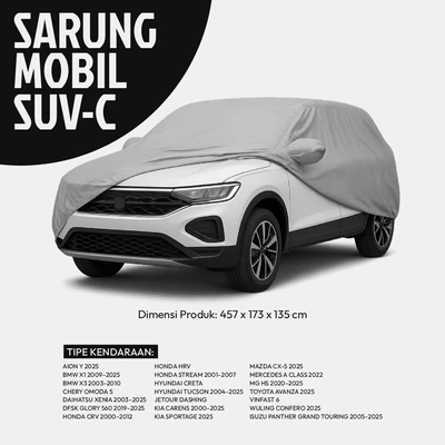 Gambar Otto Klasse Cover Mobil Tipe Suv-C 2 Layer Polyester - Silver