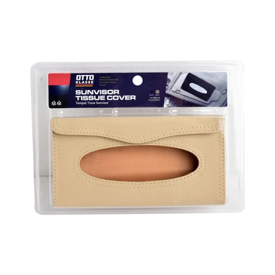 Gambar Otto Klasse Kotak Tisu Visor Mobil - Krem Beige