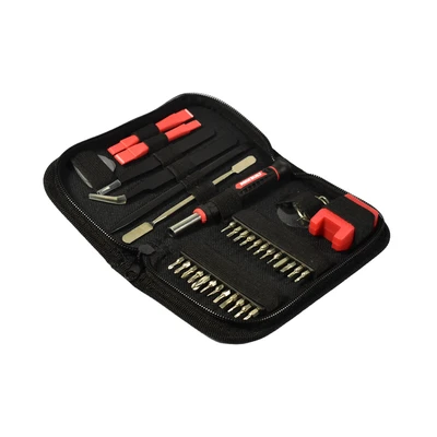 Gambar Maxbuilt Set 35 Pcs Obeng Presisi - Hitam/Merah