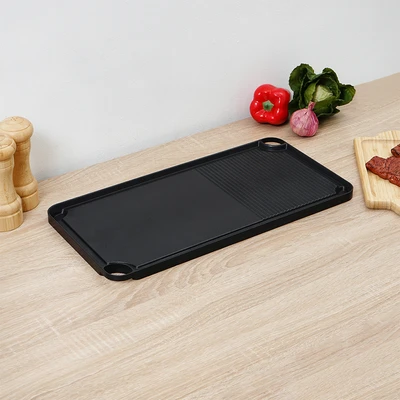 Gambar Cooking Color Thompson Wajan Panggang 2 In 1 - Hitam