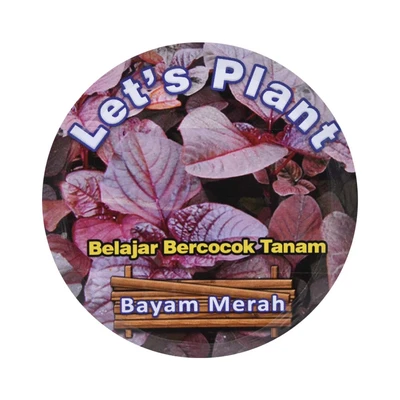 Gambar SPM Lets Plant Benih Bayam Merah