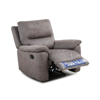 Gambar Cheers Moreno Sofa Recliner Fabric 1 Seater - Cokelat