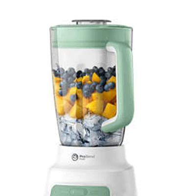Gambar Philips Blender 2 Liter 350 watt HR2221/30PLST - Hijau
