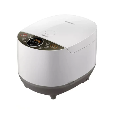 Gambar Philips 1.8 Ltr Rice Cooker Digital Hd4515/33 - Putih