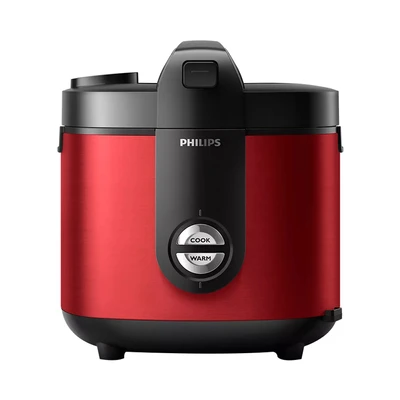 Gambar Philips Rice Cooker 2 Liter HD3138/32 - Merah