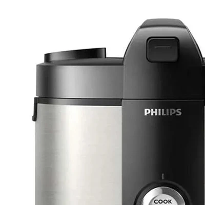 Gambar Philips 2 Ltr Rice Cooker Hd3138/33 - Silver