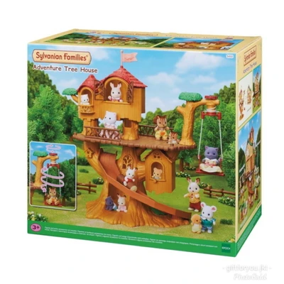 Gambar Sylvanian Families Set Adventure Tree House Esfh54500