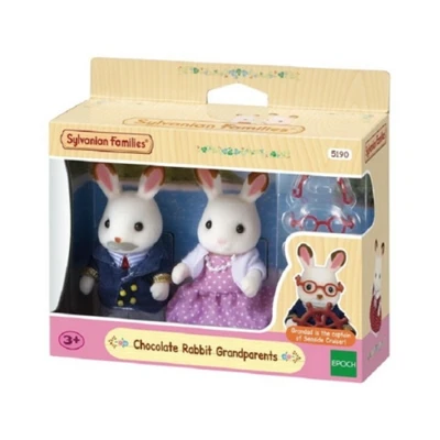 Gambar Sylvanian Families Set Boneka Chocolate Rabbit Grandpare