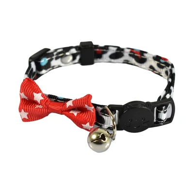 Gambar Paws N Tail 32 cm Kalung Kucing Dalmantion Dengan Pita