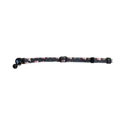 Gambar Paws N Tail 32 cm Kalung Kucing Motif Dot - Hitam