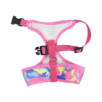 Gambar Paws N Tail Ukuran S Harness Anjing Rainbow Army - Pink