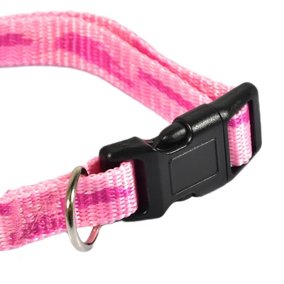 Gambar Paws N Tail 25-40 cm Kalung Anjing Army Small 15Mm - Pink