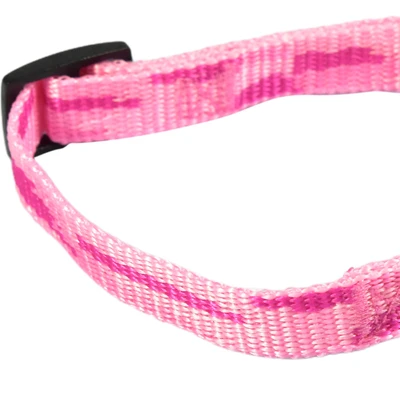 Gambar Paws N Tail 25-40 cm Kalung Anjing Army Small 15Mm - Pink