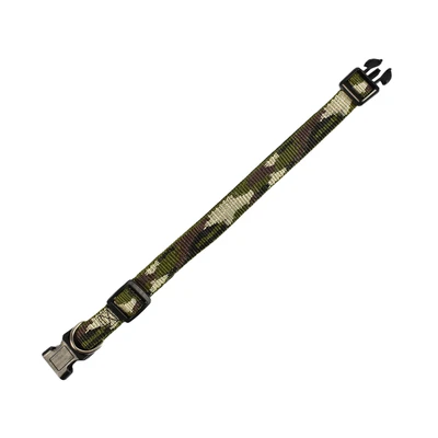 Gambar Paws N Tail 35-55 cmkalung Anjing Army Medium 20Mm - Hijau
