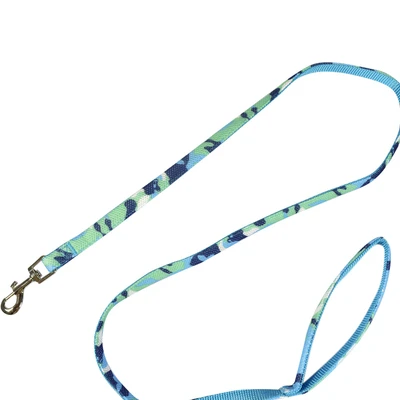 Gambar Paws N Tail 120 cm Tali Anjing Rbw Army Large 25Mm - Biru