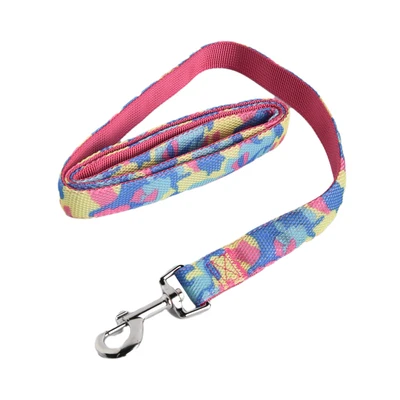 Gambar Paws N Tail 120 cm Tali Anjing Rbw Army Large 25Mm - Pink