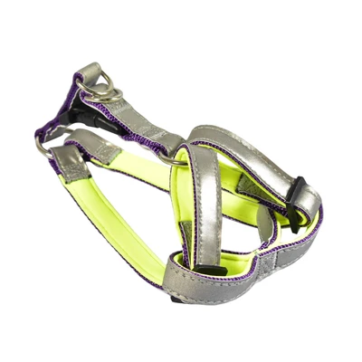 Gambar Paws N Tail Ukuran S Harness Anjing Reflective - Ungu