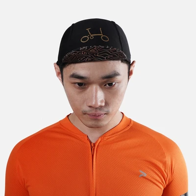 Gambar Bike Colony Topi Bersepeda - Hitam