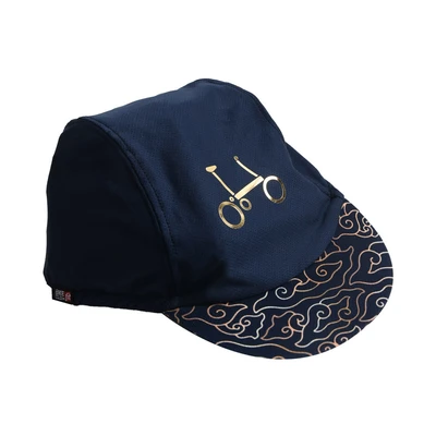 Gambar Bike Colony Topi Olahraga Sepeda 1021 - Biru Navy