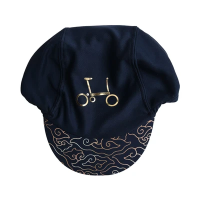 Gambar Bike Colony Topi Olahraga Sepeda 1021 - Biru Navy