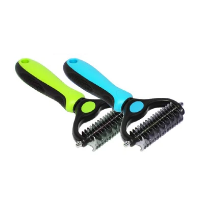 Gambar Pawise Sisir Bulu Anjing & Kucing Dematting Rake 24 cm Random