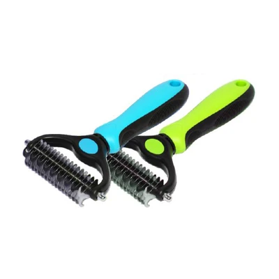 Gambar Pawise Sisir Bulu Anjing & Kucing Dematting Rake 24 cm Random