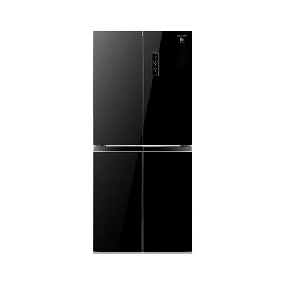 Gambar Sharp Kulkas 4 Pintu Side By Side 472 Liter SJ-IF51PG-BK - Hitam