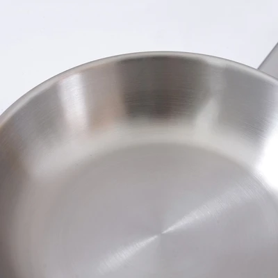 Gambar Culinart Wajan Penggorengan Stainless Steel 26 cm - Silver