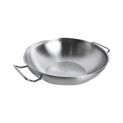 Gambar Culinart Wajan Penggorengan Stainless Steel 32 cm - Silver