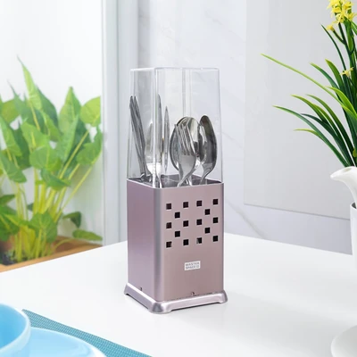 Gambar Stora Tempat Alat Makan Aluminium - Pink