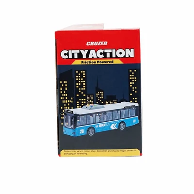 Gambar Cruzer 1:16 City Action Friction Public Bus Series3