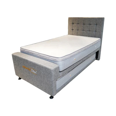 Gambar Informa Sleep 120x200 cm Buffel Kasur 4 In 1 - Abu-Abu