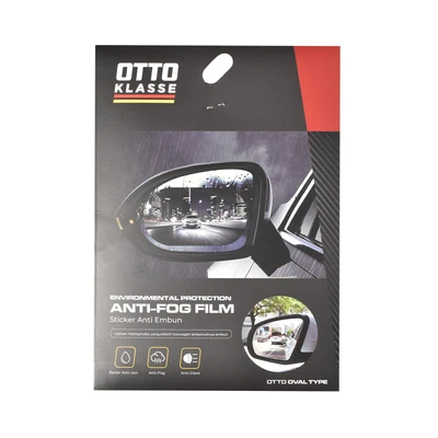 Gambar Otto Klasse Stiker Anti Embun Kaca Spion Oval 135X95 mm
