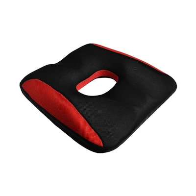 Gambar Otto Klasse Bantal Duduk Mobil Foam- Hitam/Merah