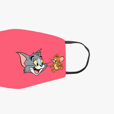 Gambar Kiddy Star Masker Kain Anak Tom & Jerry Wb03 - Pink