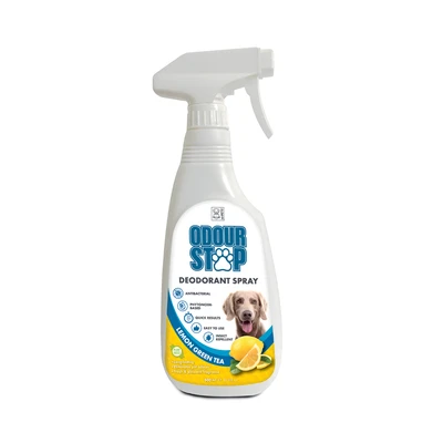 Gambar M-Pets Lemon Greentea Odourstop Deodorant Spray Anjing 500 ml