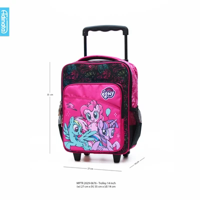 Gambar My Little Pony 14 Inci Tas Koper Anak Colorful 2029-0676