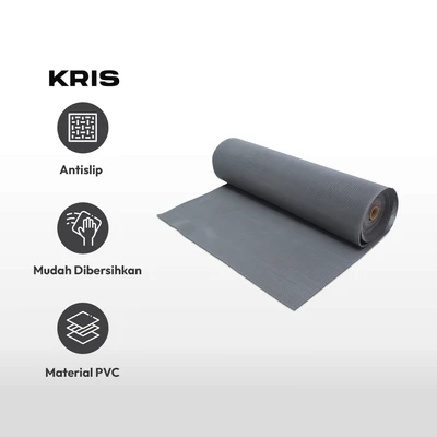 Gambar Krisfloor  1.2x1 Mtr Alas Lantai Anti Slip - Abu-abu