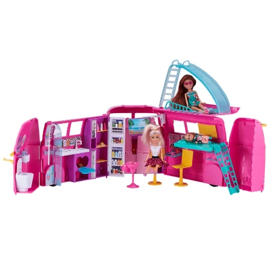 Gambar Sparkle Girlz Playset Retro Camper Van 100262