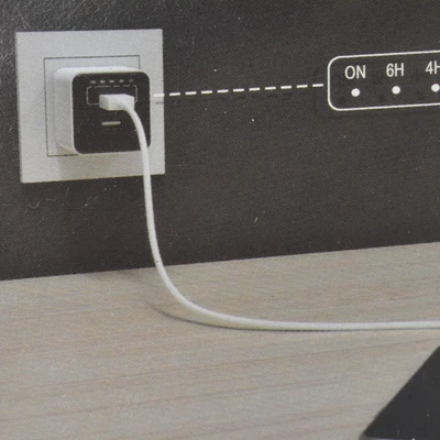 Gambar Gao Saklar Timer USB 2 Soket 3.1 A