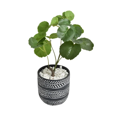 Gambar Arthome Tanaman Artifisial Bailey Dengan Pot Keramik 30.5x30.5x42 cm - Hijau