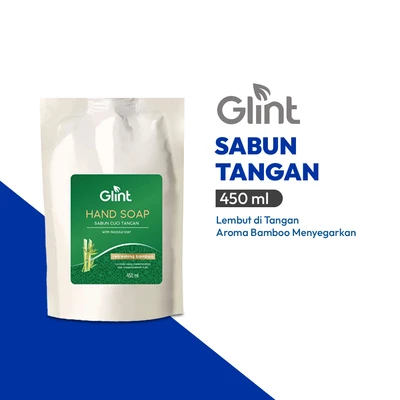 Gambar Glint 450 Ml Sabun Cuci Tangan Bamboo Minerals