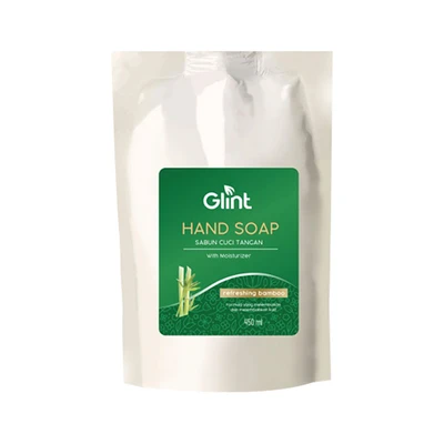 Gambar Glint 450 Ml Sabun Cuci Tangan Bamboo Minerals