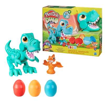Gambar Play Doh Set Dino Crew Chomp Chow Rex F1504